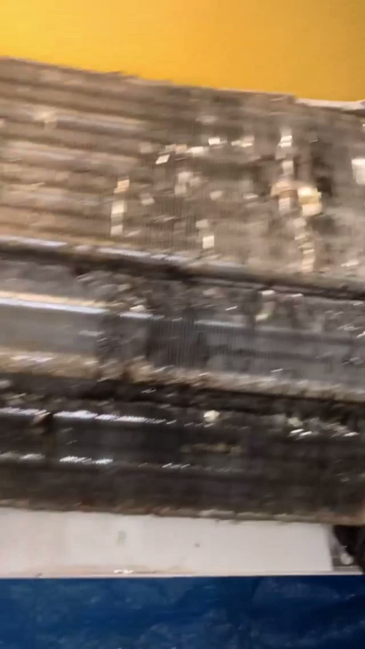 Dirty coil before cleaning